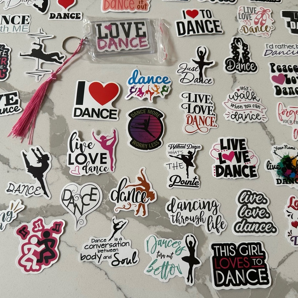 Dance Custom Keychain - Picture 3 of 4